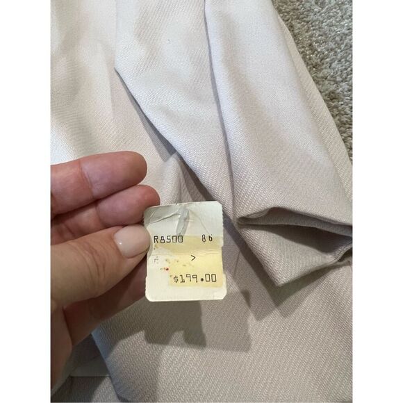 Geoffrey Beene NWT light pink wool cardigan coat oversized size 6 - Picture 5 of 10